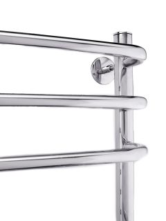 Полотенцесушитель водяной Indigo Brace LBCW80-50 с полкой 80x50 см хром