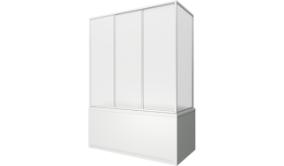 Акриловая ванна Bas Верона 150x70 см с каркасом