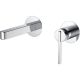 Смеситель для раковины DQ Bonn встраиваемый настенный хром (DA1704401)