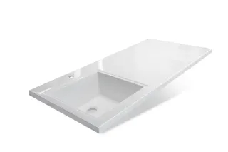 Раковина над стиральной машиной Эстет Dallas silk ФР-00014928 Л 100см белый