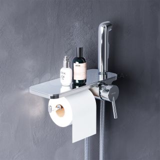 СМЕСИТЕЛЬ С ГИГИЕНИЧЕСКИМ ДУШЕМ «DAMIXA» JUPITER 773500001 ХРОМ