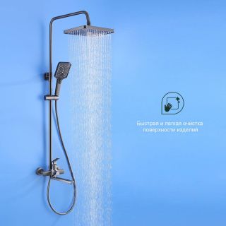 Душевая стойка Splenka S30.24.09 графит