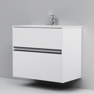 Тумба под раковину Am.Pm Sense M7BFUX0802WG 80 см белый глянец