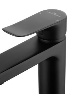 Смеситель для раковины Wonzon & Woghand Blend WW-A40222-MB чёрный матовый