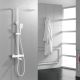 Душевая стойка с термостатом Shevanik S3096C белый