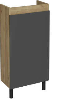 Тумба под раковину DIWO Кострома 40 напольная, антрацит