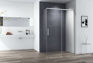 Душевой уголок CEZARES DUET SOFT-M-AH-1-160/100-C-Cr