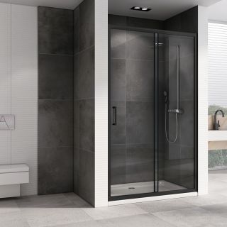 Душевая дверь ABBER Schwarzer Diamant 170см чёрный AG30170B