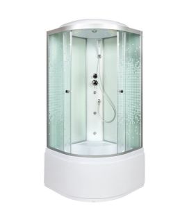 Душевая кабина Deto L 990 с гидромассажем  90х90х215 см