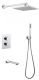 Душевая система ABBER Weiss Insel с термостатом хром AF8050