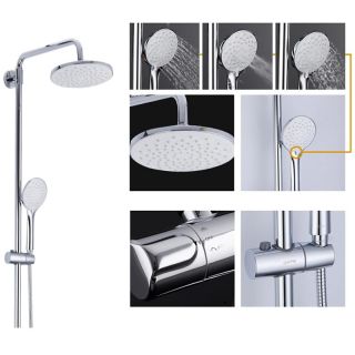 Душевая стойка Gappo G2490 с термостатом хром