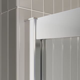Душевой уголок BelBagno LUCE-AH-21-105/80-C-Cr хром