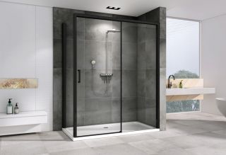 Душевой уголок ABBER Komfort AG93120B-S92B 120x90см чёрный