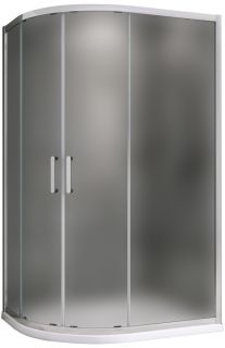 Душевой уголок ABBER Schwarzer Diamant AG01119M 110x90см хром