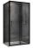 Душевой уголок ABBER Schwarzer Diamant AG30110B5-S50B5 110x60см чёрный