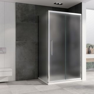 Душевой уголок ABBER Schwarzer Diamant AG30160MH-S80M 160x80см хром