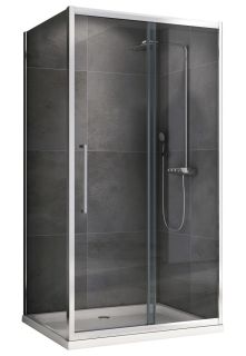 Душевой уголок ABBER Schwarzer Diamant AG30170H-S60 170x60см хром