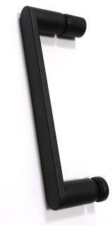 Душевой уголок ABBER Schwarzer Diamant AG30160B-S75B 160x75см чёрный