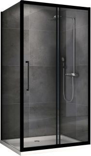 Душевой уголок ABBER Schwarzer Diamant 180x100см AG30180BH-S100B