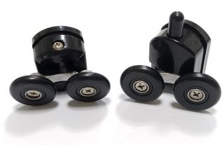 Душевой уголок ABBER Schwarzer Diamant AG30180BH-S75B 180x75см чёрный