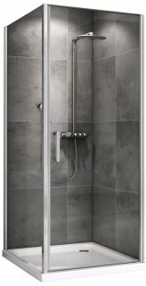 Душевой уголок ABBER Sonnenstrand 90x100см хром AG04090-S100