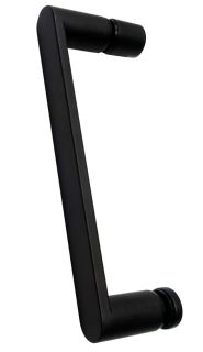 Душевой уголок ABBER Sonnenstrand AG04090B-S75B 90x75см чёрный