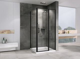 Душевой уголок ABBER Sonnenstrand 120x70см чёрный AG04120BS-S70B