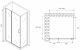 Душевой уголок ABBER Sonnenstrand AG04120MS-S90M 120x90см хром