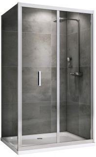 Душевой уголок ABBER Sonnenstrand 120x80см хром AG07120-S80