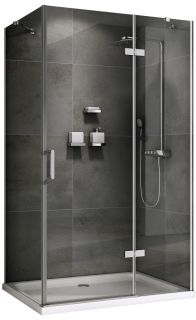 Душевой уголок ABBER Zart 120x100см хром AG08120-S101