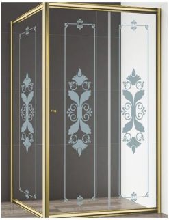 Душевой уголок Cezares GIUBILEO-AH-1-120/90-SCORREVOLE-CP-G