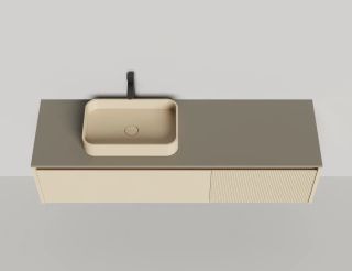 Подвесная тумба Salini Domino 27D116 160см эмаль