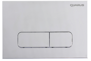 Клавиша смыва Charus Elegia FP.320.46.01 серебро