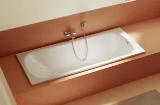 Стальная ванна Bette BetteForm 2950-000AD 180x80 см белый