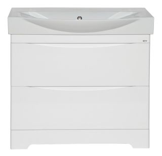 Напольная тумба под раковину Misty Элвис 85см белый