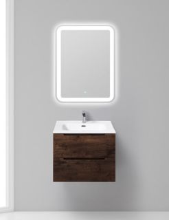 Тумба под раковину BelBagno подвесная 60x50см Rovere Moro ETNA-600-2C-SO-RW-P