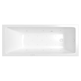 Гидромассажная ванна WHITECROSS Wave 0101.170075.100.RELAX.WH 170x75 см Relax белый