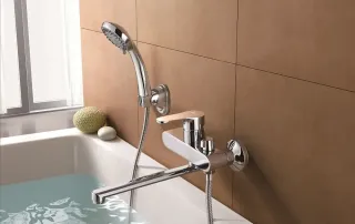 Смеситель для ванны Shevanik S5622 хром