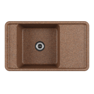 Мойка кухонная Акватон Беллис 87см терракотовый 1A724832BS270