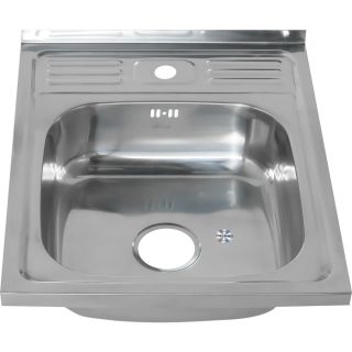 Мойка 5050 Melana 0,6/160 хром с сифоном (013t*15)