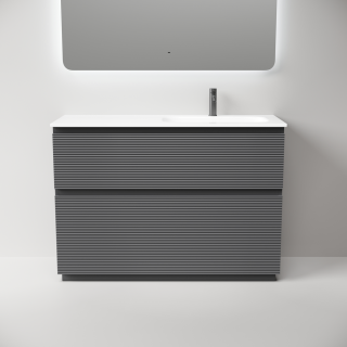 Тумба напольная под раковину Sancos Folk Floor FL120FRGS правая 120 см Grey soft