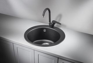 Мойка кухонная Granula 4801, ШВАРЦ