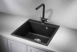 Мойка кухонная Granula 5102, ЧЁРНЫЙ