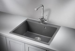 Мойка кухонная Granula 6001, ГРАФИТ