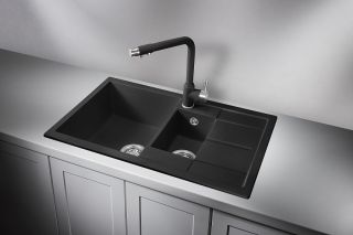 Мойка кухонная Granula 7802, ТУРМАЛИН