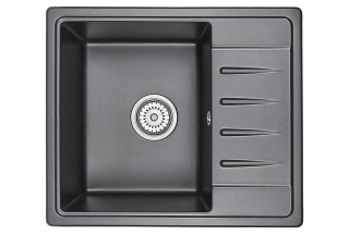 Мойка кухонная Granula Standart 5803, ГРАФИТ