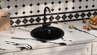 Смеситель для кухни Ulgran Classic U-006-328 бежевый