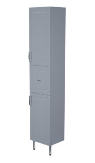 Пенал напольный IDDIS Oxford OXF36L0i97 36см светло-серый