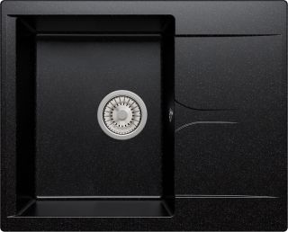 Мойка кухонная Polygran GALS-620 чёрный 444515