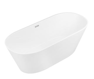 Акриловая ванна Grossman Forta GR-1503M 170x75см белый матовый